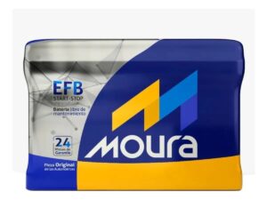 Batería Moura MF60AD Start Stop EFB 60Ah Auto Peugeot Citroën Renault